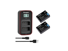 KINGMA BATTERY + CHARGER KIT LCD LP-E10